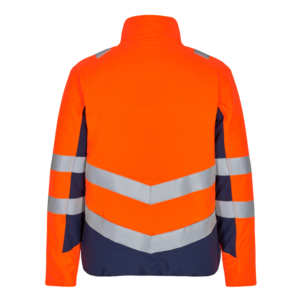 Engel Workwear - Arbeitskleidung für Profis FE1159.10165.S.K - Stepp-Innenjacke, EN20741, Klasse 2, Orange mit Blau