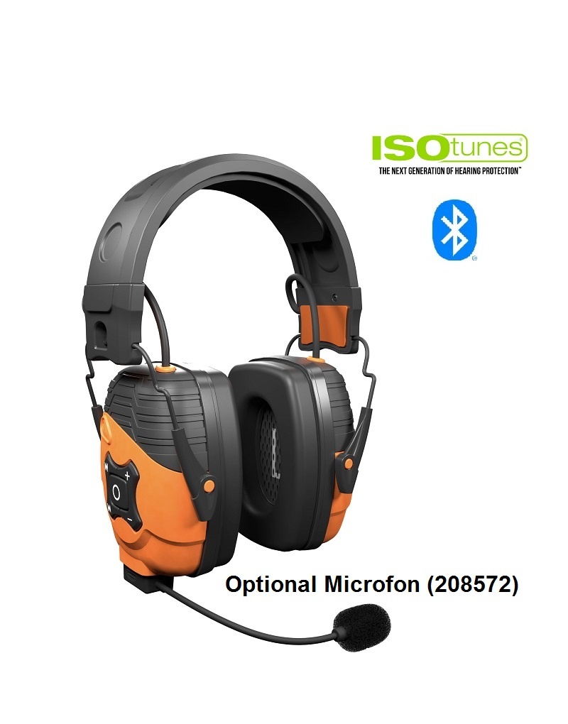 ISOtunes 208570 - ISOtunes, LINK 2.0 IT-49, Gehörschutz mit bluetooth - Optional Microfon (208572)