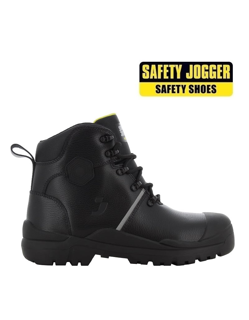 Safety Jogger 208454 S3 - Sicherheitsschuh  - Midcut kälteisolierend, wärmeisolierend, robuste Qualität, Stollen an Laufsohle , mit Knöchelschutz