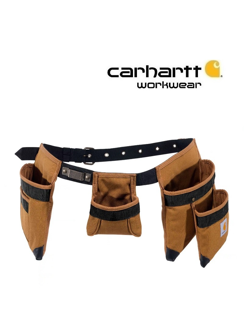 Carhartt Kleider B0000347 Werkzeug-Gürtel-Halter, Polyester, schwarz braun