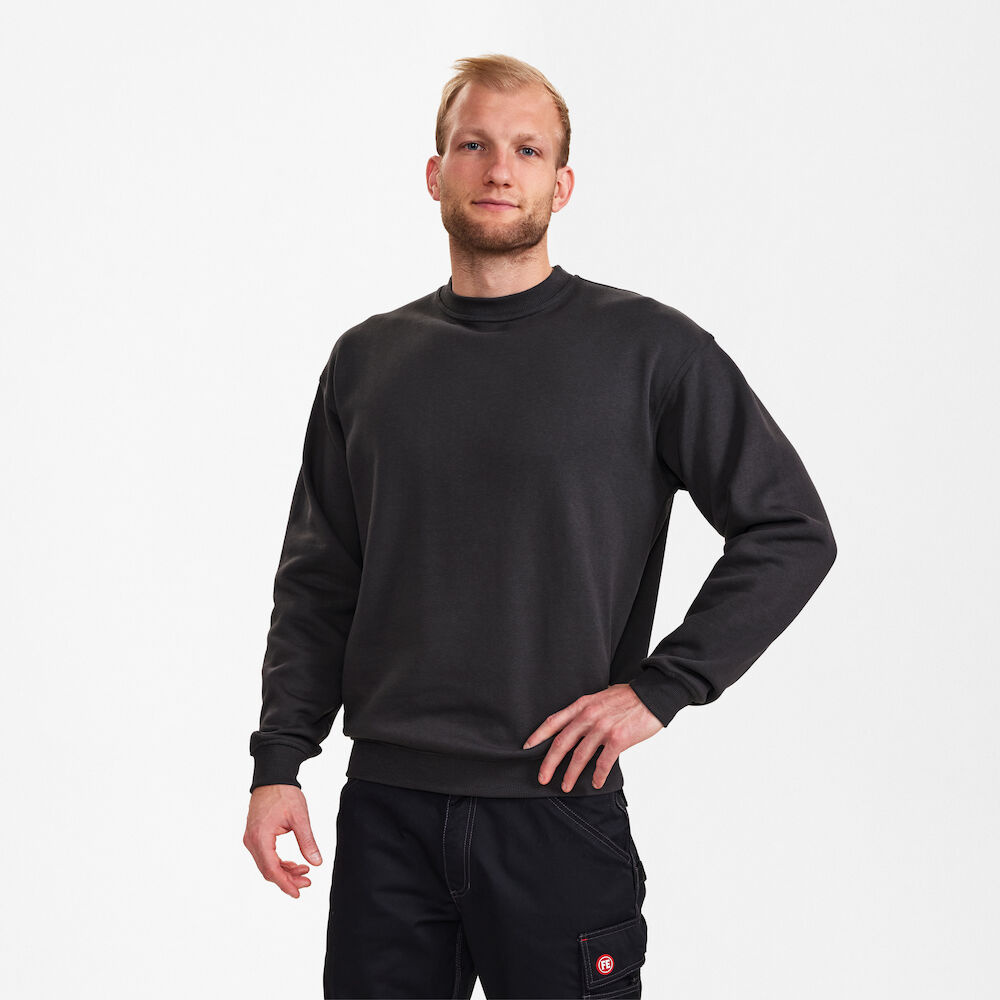 Engel Workwear - Arbeitskleidung für Profis FE8022.79.S.K Sweatshirt, grau von ENGEL
