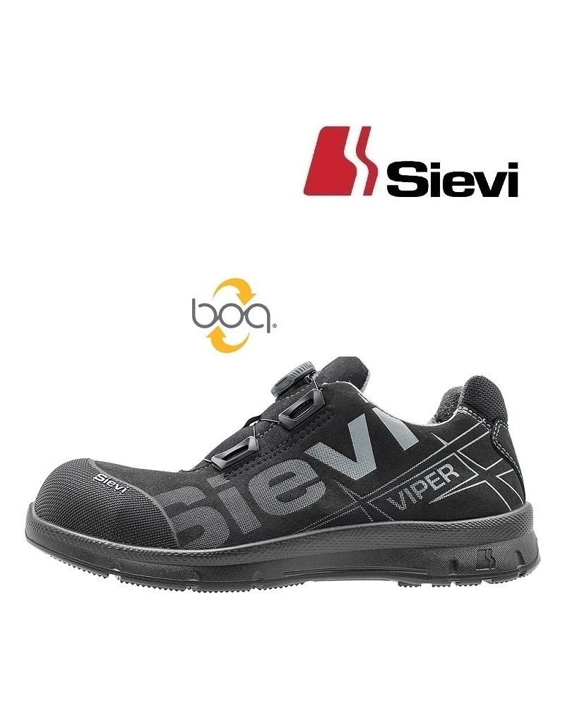 Sievi – Marke für Profis 52191 S3  - Viper 3 Roller - Sicherheitsschuh, Orthopädische Einlagen nach DGUV,