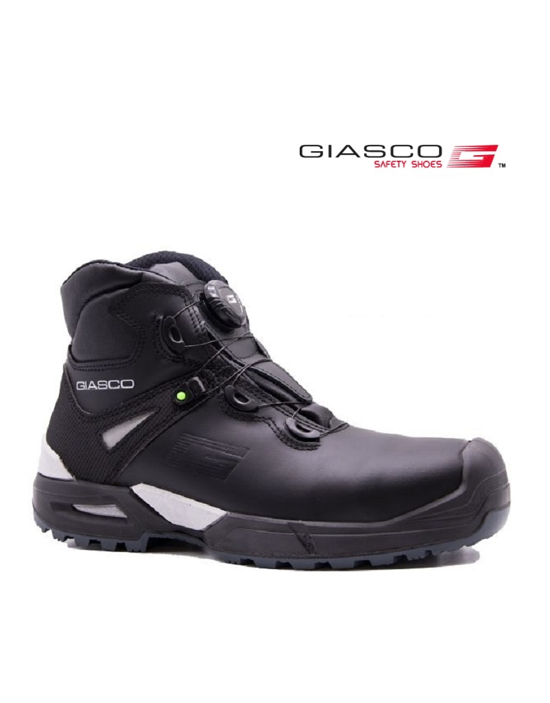 Giasco 208024 S7S - Sicherheitsschuh, Überknöchel, BOA, robust, wasserfest, metallfrei, DGUV
