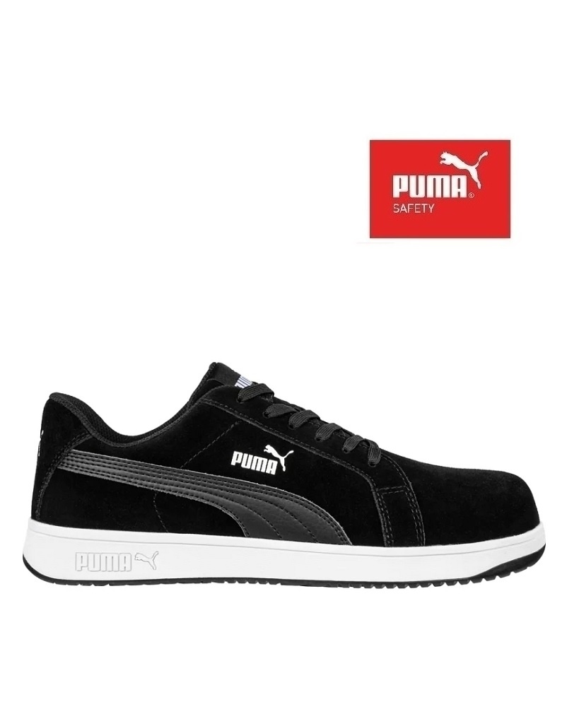 Puma 209275 S1PL ICONIC Black LOW S1PL   -   Sicherheitsschuh