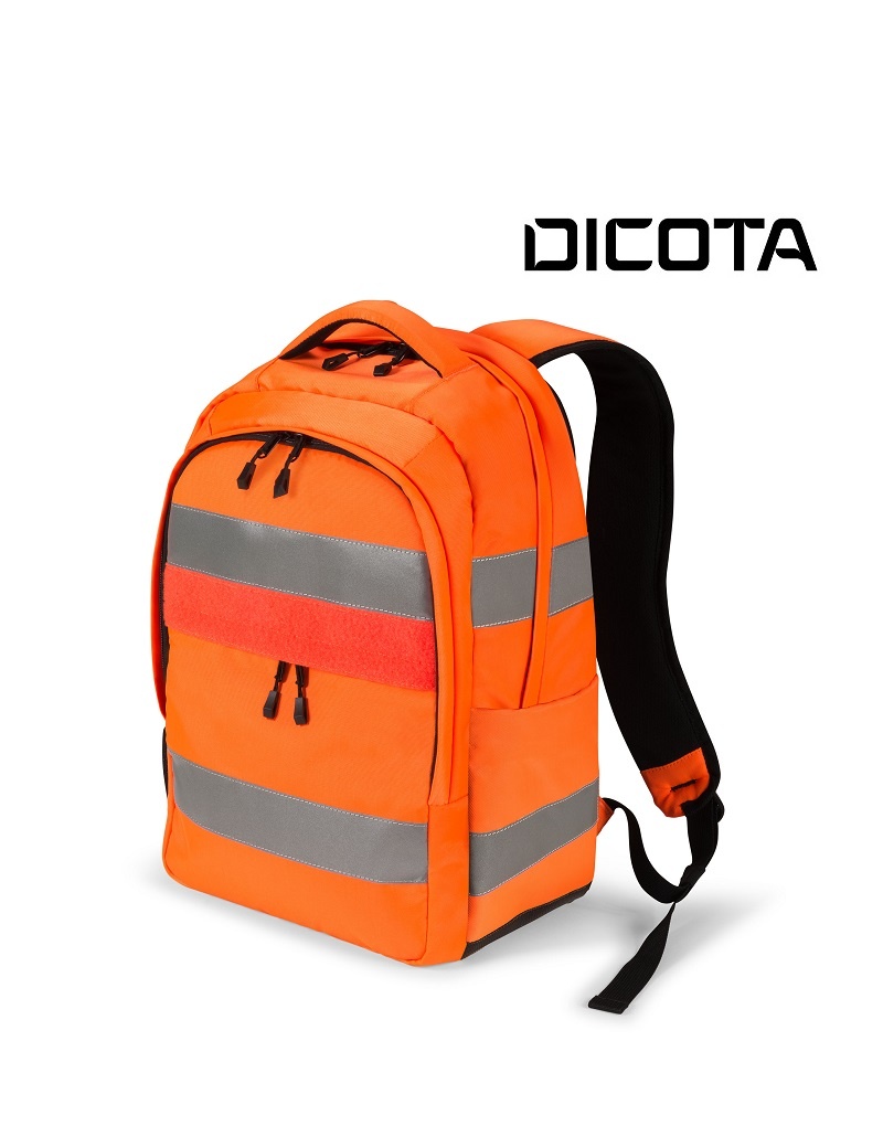 Dicota 209855 Rucksack - Backpack HI-VIS 25 Litre Orange von DICOTA