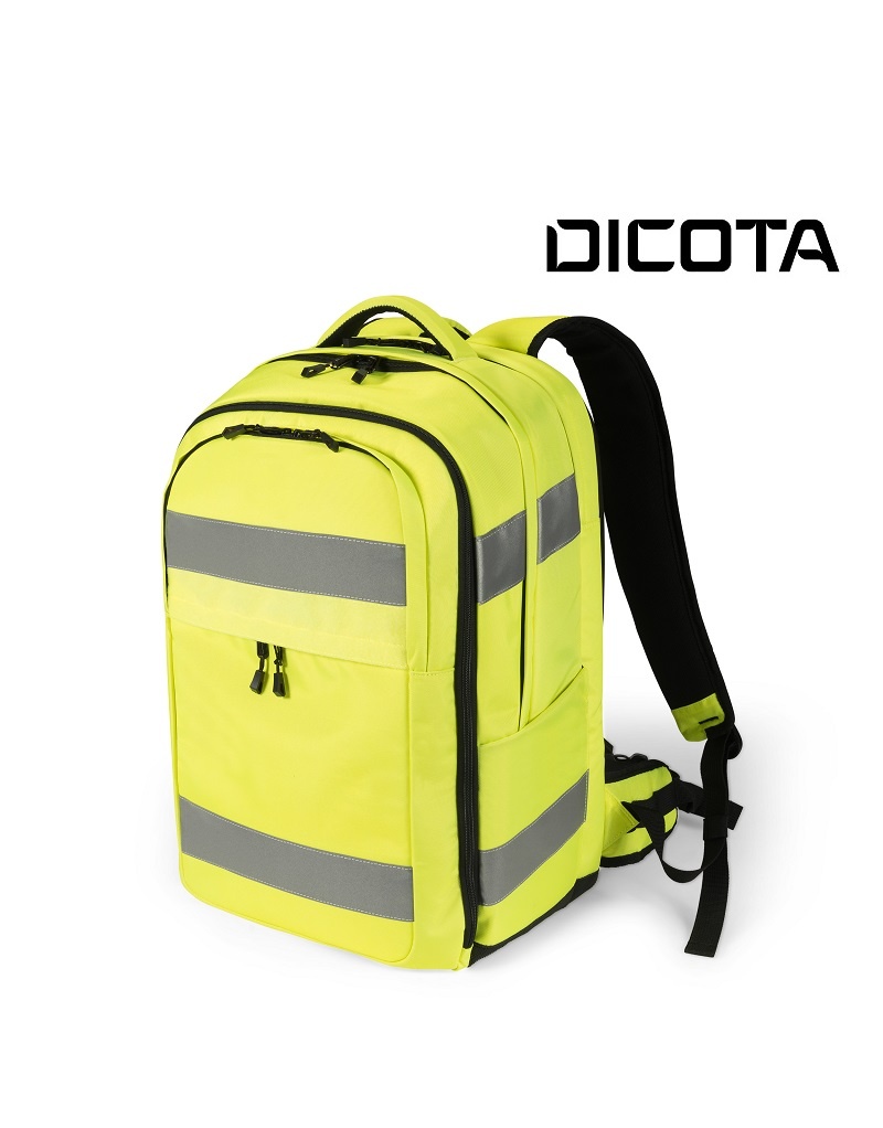 Dicota 209853 Rucksack - Backpack HI-VIS 32-38 Litre Gelb von DICOTA