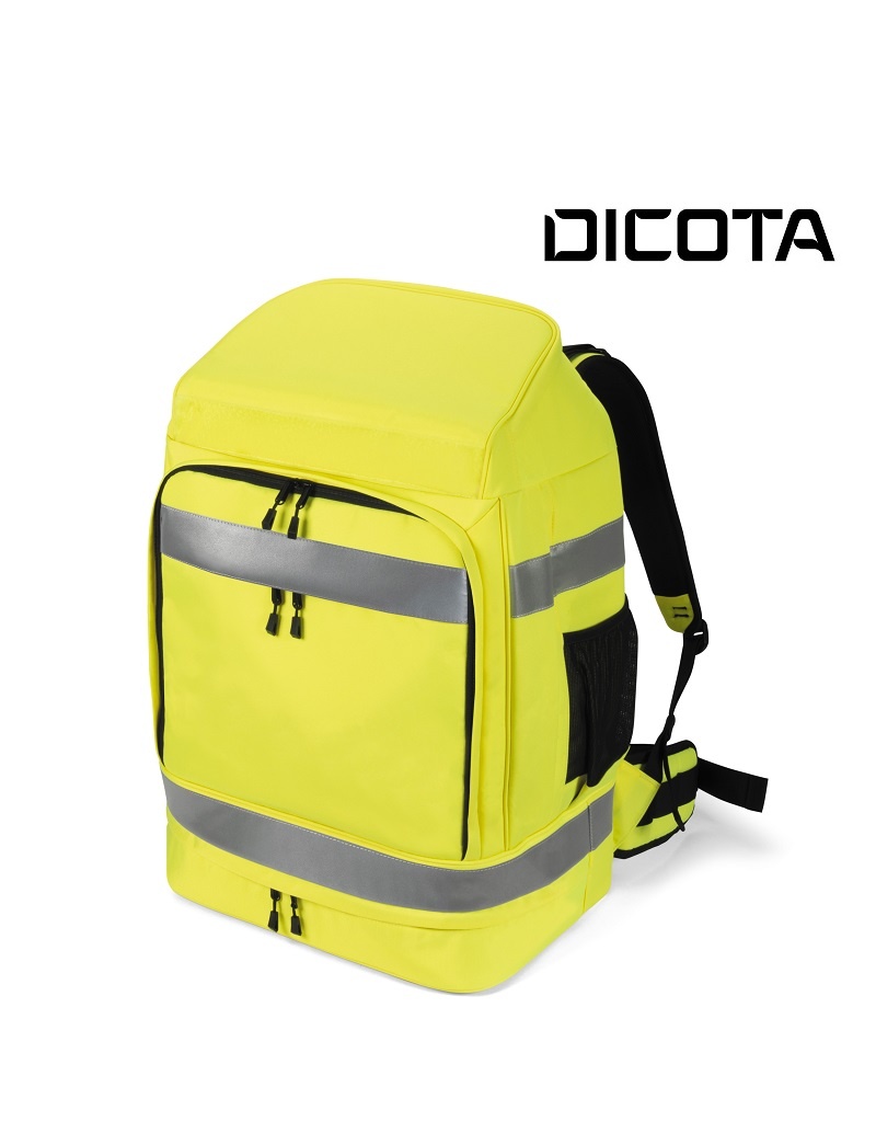 Dicota 209852 Rucksack -Backpack HI-VIS 65 Litre Yellow von DICOTA