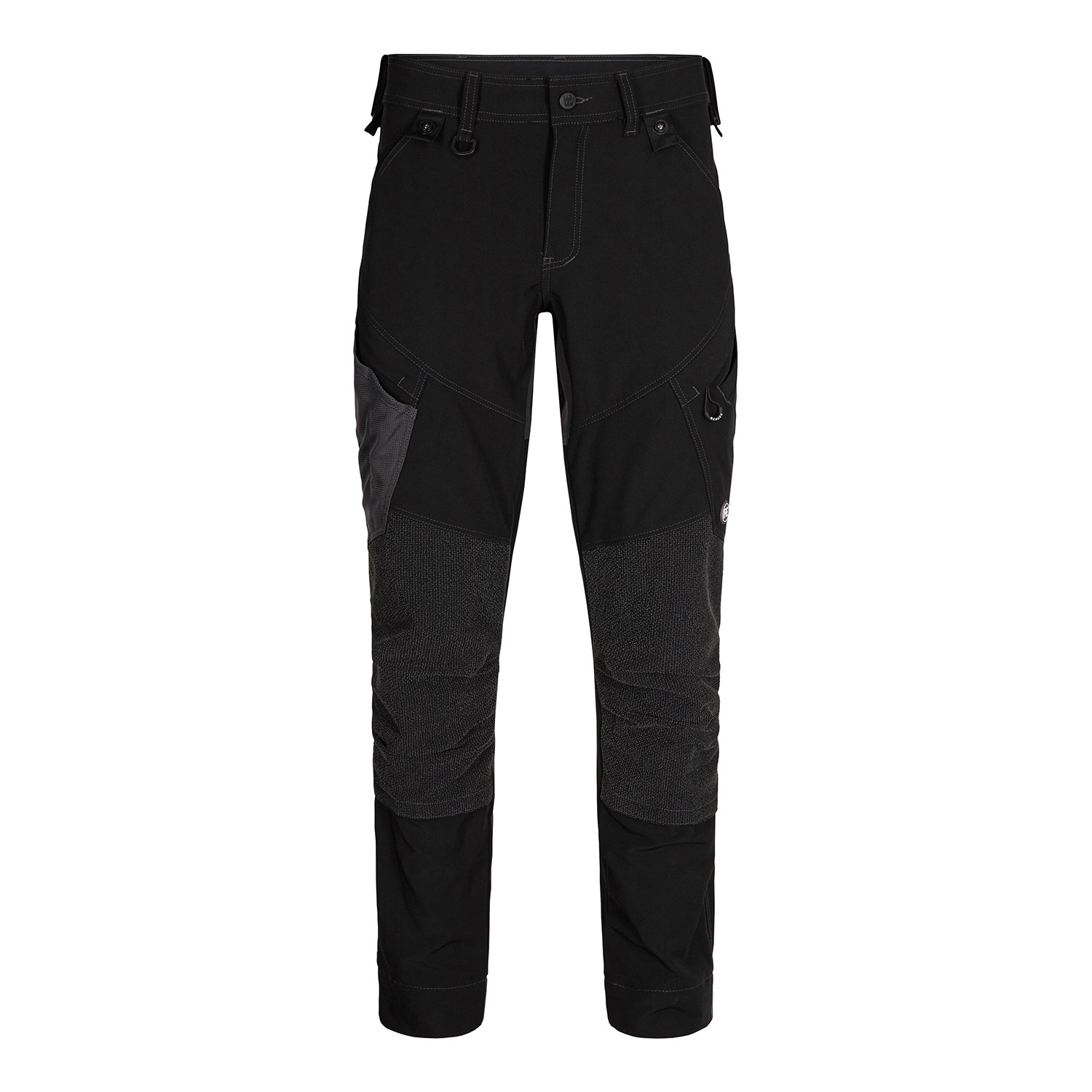 Engel Workwear - Arbeitskleidung für Profis FE2366.20.S.Kurz - Arbeitshose, kurze Ausführung,  - X-Treme Stretchhose, schwarz -