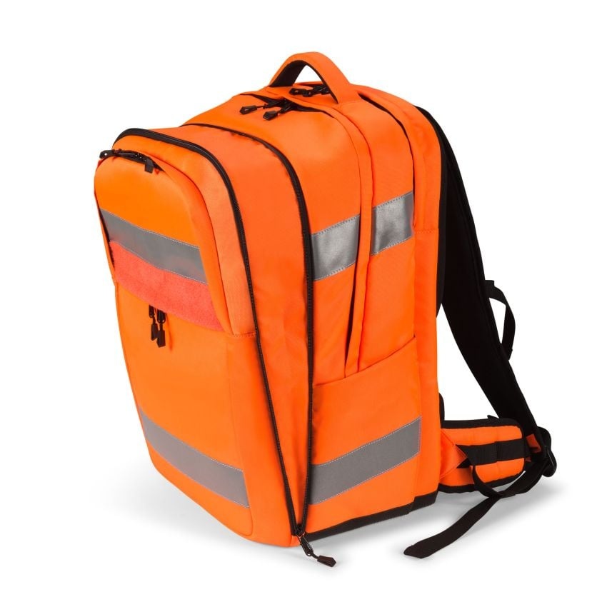 Dicota 209854 Rucksack - Backpack HI-VIS 32-38 Litre Orange von DICOTA