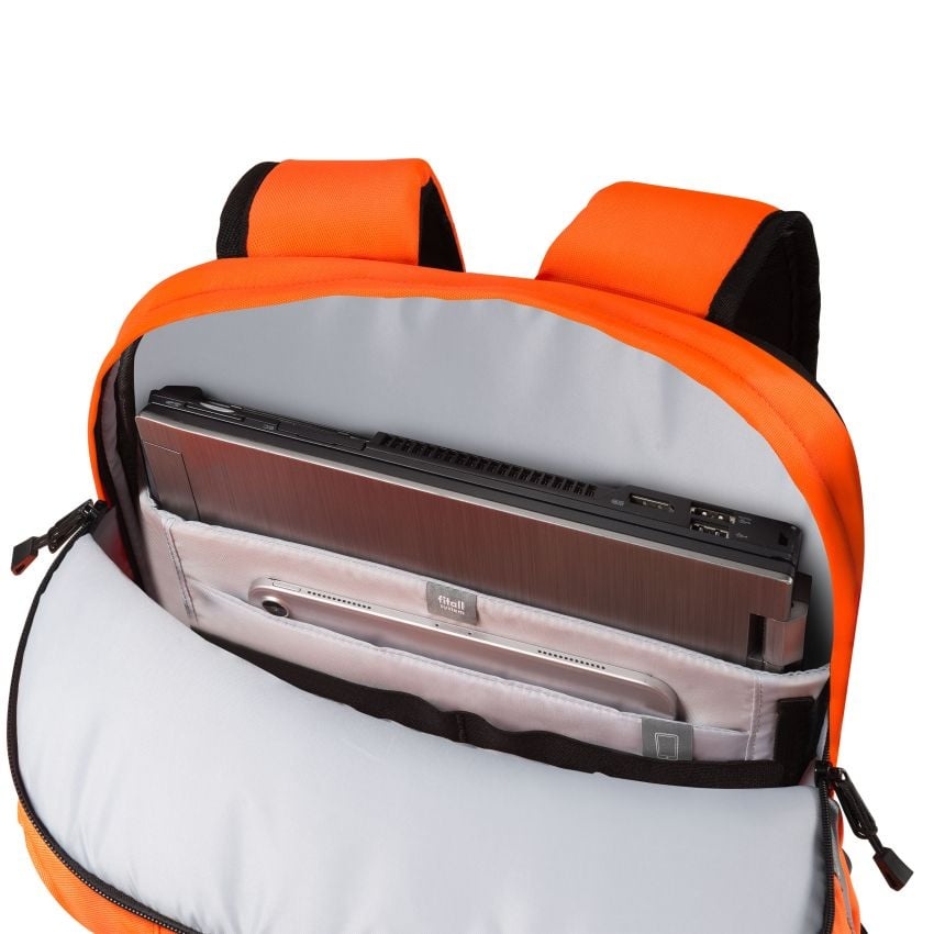 Dicota 209854 Rucksack - Backpack HI-VIS 32-38 Litre Orange von DICOTA