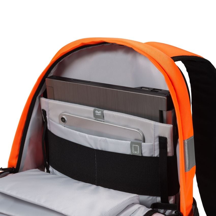 Dicota 209855 Rucksack - Backpack HI-VIS 25 Litre Orange von DICOTA