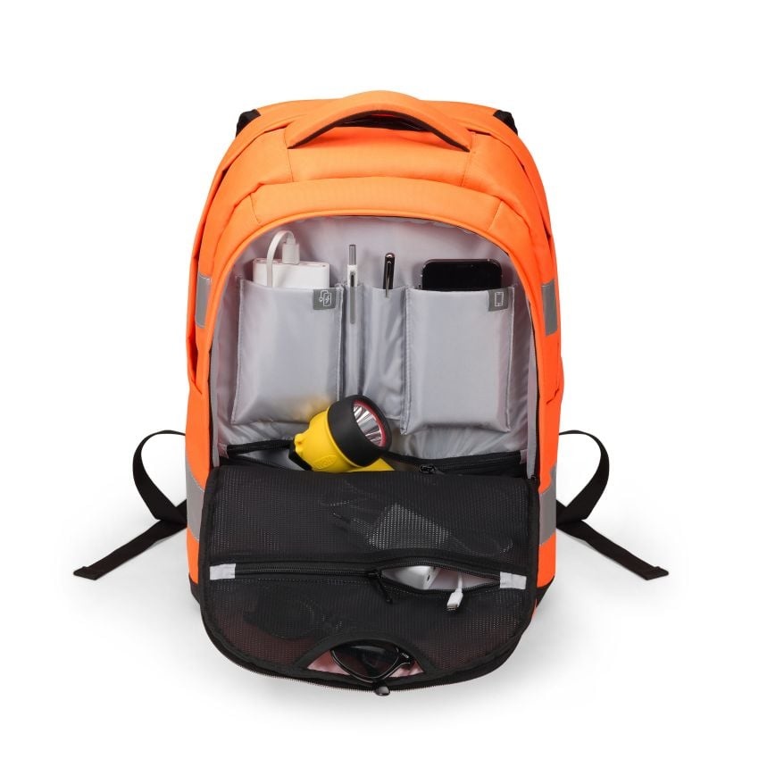 Dicota 209855 Rucksack - Backpack HI-VIS 25 Litre Orange von DICOTA