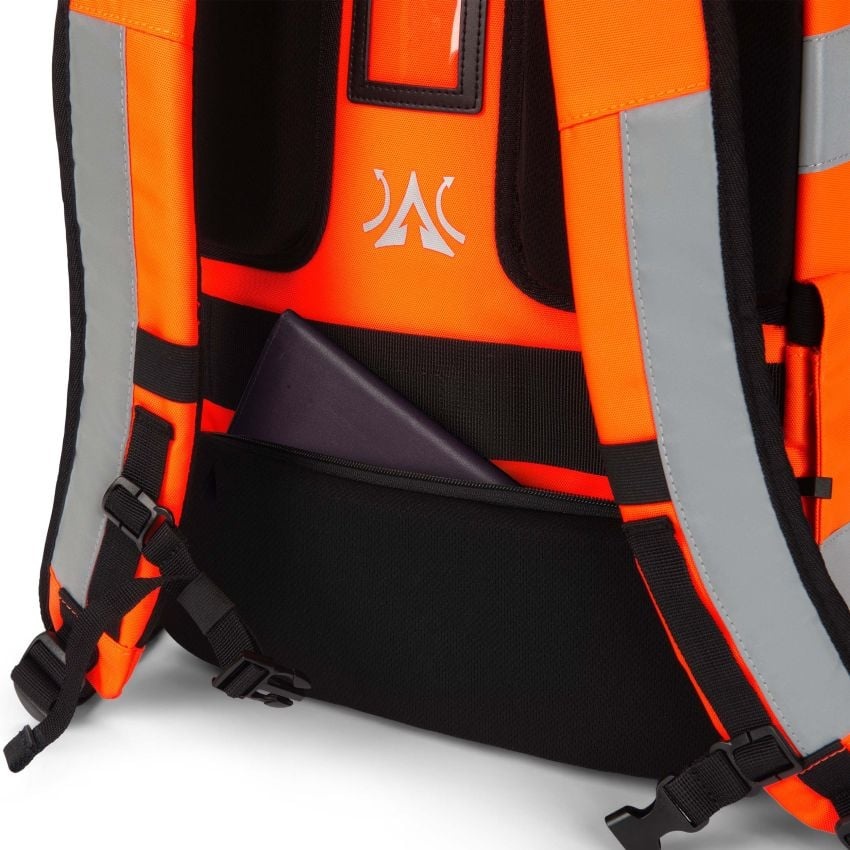 Dicota 209855 Rucksack - Backpack HI-VIS 25 Litre Orange von DICOTA