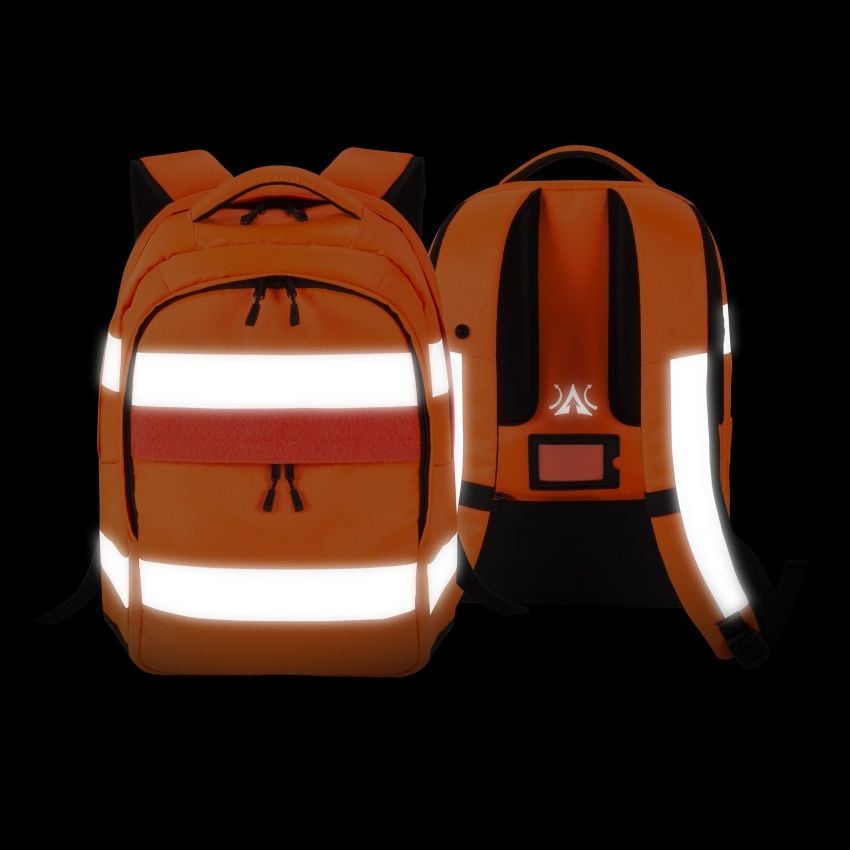 Dicota 209855 Rucksack - Backpack HI-VIS 25 Litre Orange von DICOTA