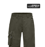James Nicholson JN880 Olive - Daiber - Workwear - Bermudas - SOLID