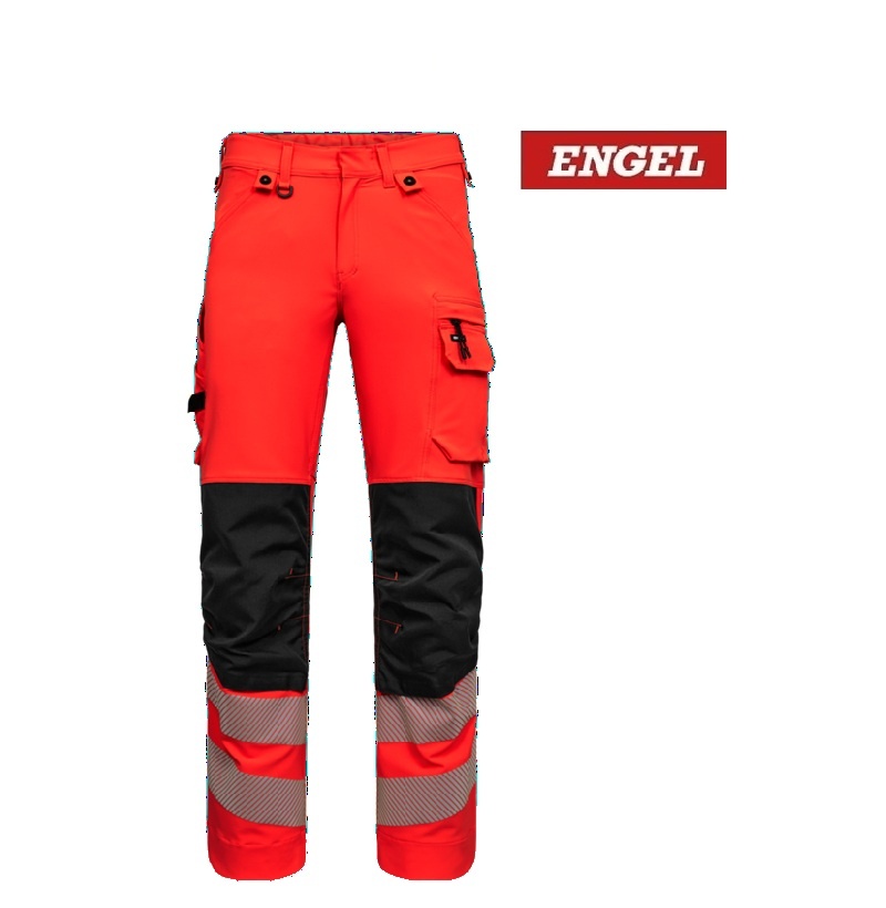 Engel Workwear - Arbeitskleidung für Profis FE2345.4720 - Safety Arbeitshose mit 4-Wege-Stretch