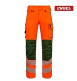 Engel Workwear - Arbeitskleidung für Profis FE2345.101 - Safety Hose EN 20741 Klass 2 Orange-Grün