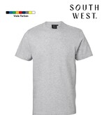 South West 1000188 Kings melange, T-shirt, Unisex, Rundhals mit Nackenband, von South West