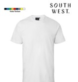 South West 1000188 Kings weiss, T-shirt, Unisex, Rundhals mit Nackenband, von South West