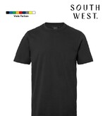 South West 1000188 Kings schwarz, T-shirt Rundhals mit Nackenband, von South West