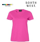 South West 1000187 Damen pink  T-shirt Damen, slimfit von South West