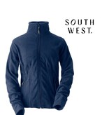 South West 1000327 navy Damenjacke - Fleecejacke im schmal geschnittenen Damenschnitt South West