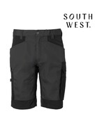 South West 1000383 Dark Grey  - Herren - Kurze Arbeitshose Carter Shorts, Stretch von South West
