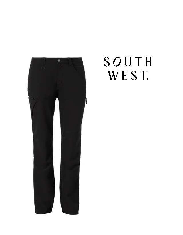 South West 906.99 schwarz  -Damen-Arbeitshose Wega-5-Pocket, Stretch von South West