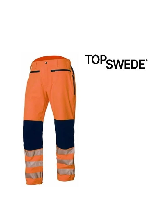 Top Swede Top Swede, Hosen Softshell Wind und Wasserfest, Orange