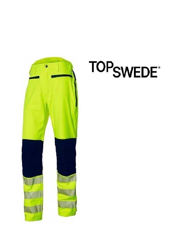 Top Swede Top Swede, Hosen Softshell Wind und Wasserfest, Gelb