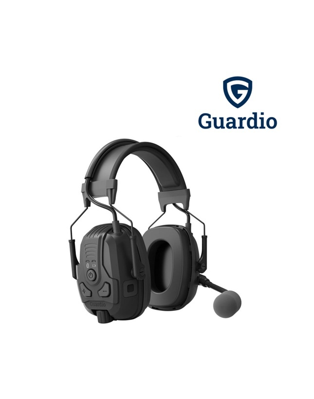 Guardio 209384 Gehörschutz mit Bluetooth und apt-X-Technologiefür alle gängigen Helme von GUARDIO