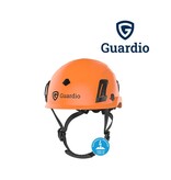 Guardio 210788 Flourorange-Fluoreszierender Sicherheitshelm (Modell Armet Volt)