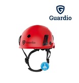 Guardio 210793 Rot - Elektrisch isolierter Schutzhelm mit MIPS und twICEme