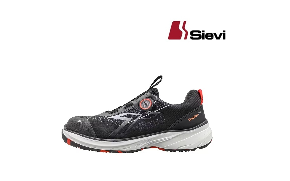 Sievi – Marke für Profis 210833 S3S - Sievi, Herren, FastX Dflex Roller S3S, Schwarz und Weiss