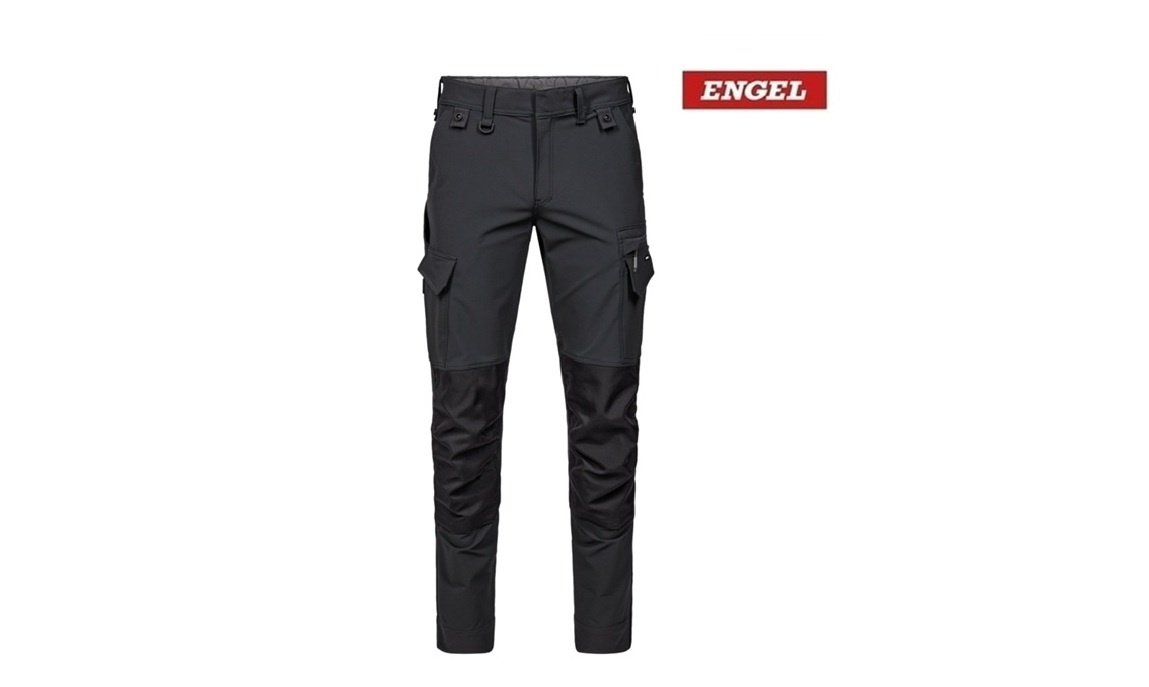 Engel Workwear - Arbeitskleidung für Profis FE2337.7920 - Engel, Entire Arbeitshose mit Stretch, grau