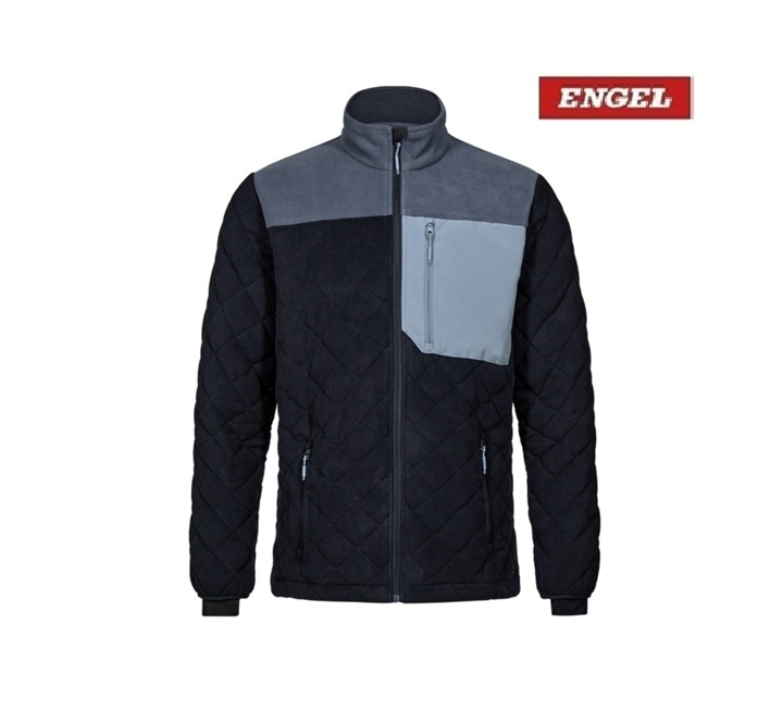 Engel Workwear - Arbeitskleidung für Profis FE1326.50270 - Engel, Entire Gestepptes-Fleecejacke, blau