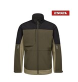 Engel Workwear - Arbeitskleidung für Profis FE1327.5320 -Engel, Entire Softshelljacke - Forest Green/Schwarz