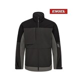 Engel Workwear - Arbeitskleidung für Profis FE1327.7920 - Engel, Entire Softshelljacke - Anthrazitgrau/Schwarz
