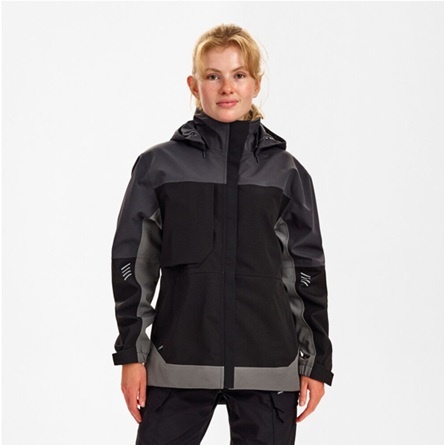 Engel Workwear - Arbeitskleidung für Profis FE1135.2079 - Engel,Entire Damen Shelljacke-schwarz grau
