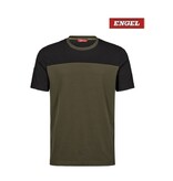 Engel Workwear - Arbeitskleidung für Profis FE9329.5320 - Engel, Entire T-Shirt - Forest Green / Schwarz