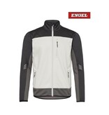 Engel Workwear - Arbeitskleidung für Profis FE8327.30179 - Engel, Entire Herren Midlayer-Cardigan, weiss grau