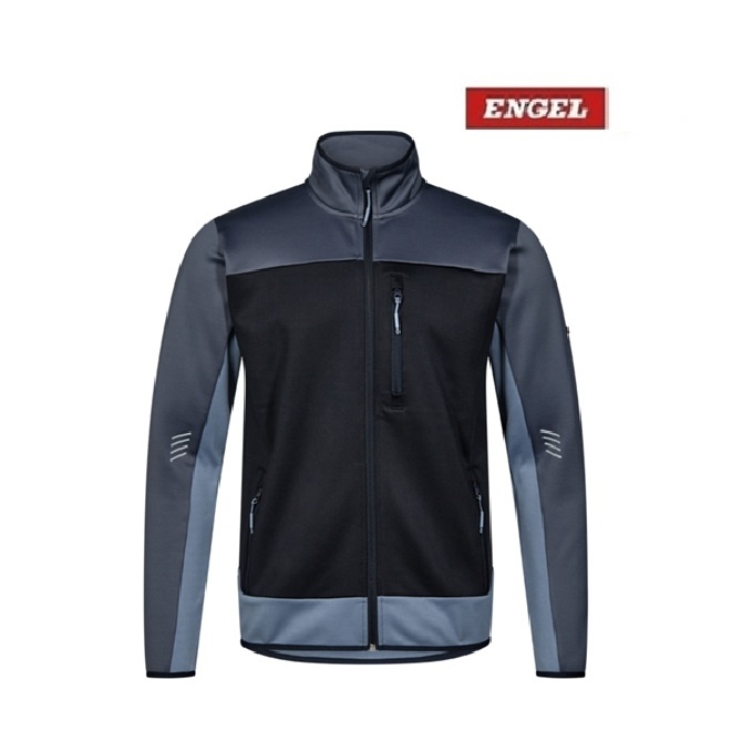 Engel Workwear - Arbeitskleidung für Profis FE8327.50270 - Engel, Entire Herren Midlayer-Cardigan, blau