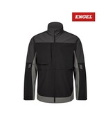 Engel Workwear - Arbeitskleidung für Profis FE1327.2079 - Engel, Entire Softshelljacke -Schwarz/Anthrazit Grau