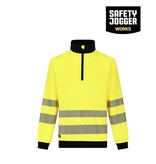 Safety Jogger SCUHVSWTR Gelb - Safety Jogger, Pullover, CE High visibility - EN ISO 20471:2013