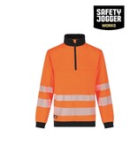 Safety Jogger SCUHVSWTR Orange - Safety Jogger, Pullover, CE High visibility - EN ISO 20471:2013