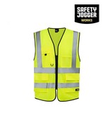 Safety Jogger Scuti Weste Gelb - Safety Jogger, HiVis Weste, High visibility - EN ISO 20471:2013 CE