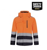 Safety Jogger SCUHVWJACM Orange - Safety Jogger, Winterjacke, EN ISO 20471:2013+A1:2016 Klasse 2