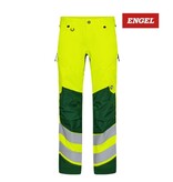 Engel Workwear - Arbeitskleidung für Profis FE2544.381.S.K -Engel, Hose, EN 20741 Klass 2, superstretch, gelb-grün