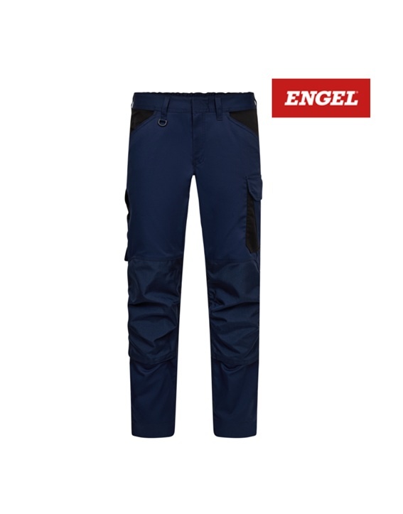 Engel Workwear - Arbeitskleidung für Profis FE2519.16520.S Engel, Arbeitshose, Handwerkerhose, Blau - Schwarz