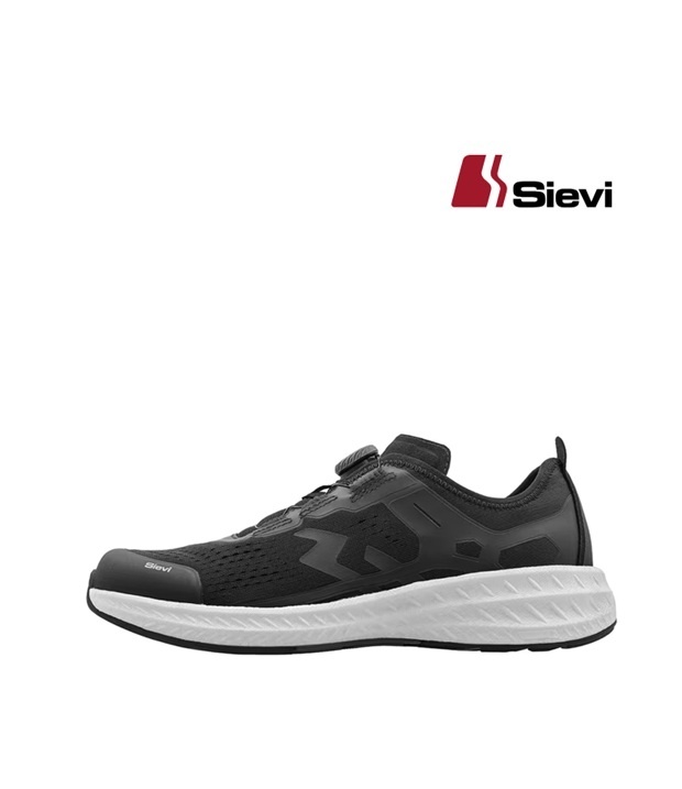 Sievi – Marke für Profis 210925 O1 - Sievi; Berufsschuh Unisex, Schwarz, leichter Schuh